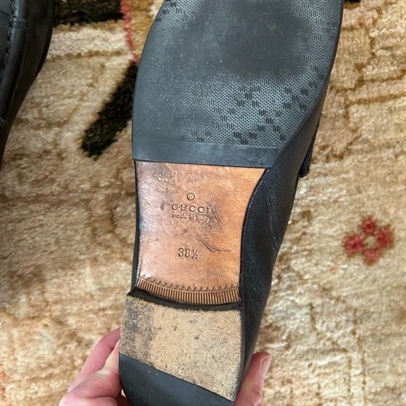 Gucci leather horsebit loafers in good used condition (see photos) - Picture 4 of 5